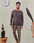 Pigiama uomo caldo cotone Scot