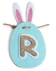 Set festoni con uova in panno Happy Easter da appendere