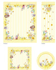 Tovaglia yellow easter cotone antimacchia