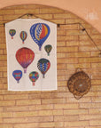 Canovaccio mongolfiere puro lino