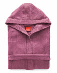 Accappatoio con cappuccio Gabel mod. Tintaunita in spugna da 380 gr