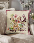 Cuscino arredo coniglietto vichy