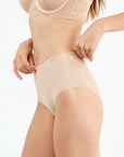 Slip/guainetta vita medio art.Alda alta con pizzo sul retro