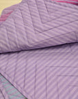 Trapuntino double-face Gabel 100% cotone righe
