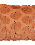 Cuscino Autunno zucche a rilievo 45x45 cm