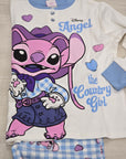 Pigiama stitch cow-boy