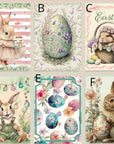 Set 6 strofinacci happy easter