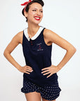 Pigiama donna pin up stile marinaro