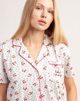 Pigiama cherry taglio uomo