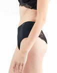 Slip/guainetta vita medio art.Alda alta con pizzo sul retro