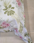 Completo lenzuola effetto copriletto Foliage