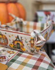 Cestino portapane/cialde- zucche in festa