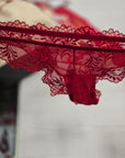 Slip donna rosso edy