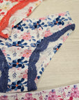 Tris slip cotone Flowers