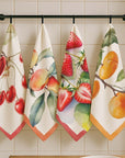 Set 4 strofinacci Fruits