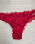 Slip donna rosso edy