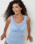Canotta con cashmere