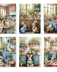 Set 6 strofinacci Edin Pasqua