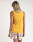 Pigiama corto smanicato Golden Flowers