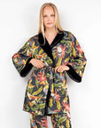 Kimono reversibile raso setificato Dorotea