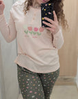 Pigiama donna fiorellino