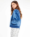 Giacca bomber con zip donna