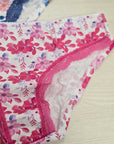 Tris slip cotone Flowers