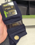 Calze uomo lunghe caldo cotone bamboo Aven