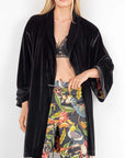 Kimono reversibile raso setificato Dorotea
