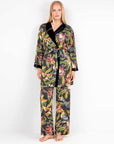 Kimono reversibile raso setificato Dorotea