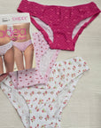 Tris slip cotone Lady