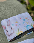 Coppia asciugamani happy easter