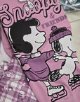 Pigiama Snoopy & Friends Rosa