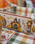 Cestino portapane/cialde- zucche in festa