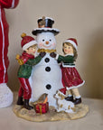 Statuetta Decorativa Pupazzo di Neve Natale - Clayre & Eef