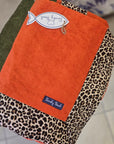 Telo mare con bordo maculato Lovely Shabby