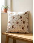 Cuscino arredo Scoiattoli autunno 45x45 cm