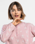Pigiama punto Milano Sogno di rosa