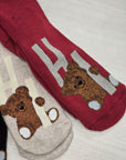 1 paio Calzino Antiscivolo teddy donna