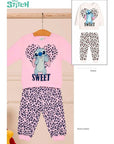 Pigiama neonata Stitch maculato