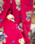 Vestaglietta con zip teddy bear