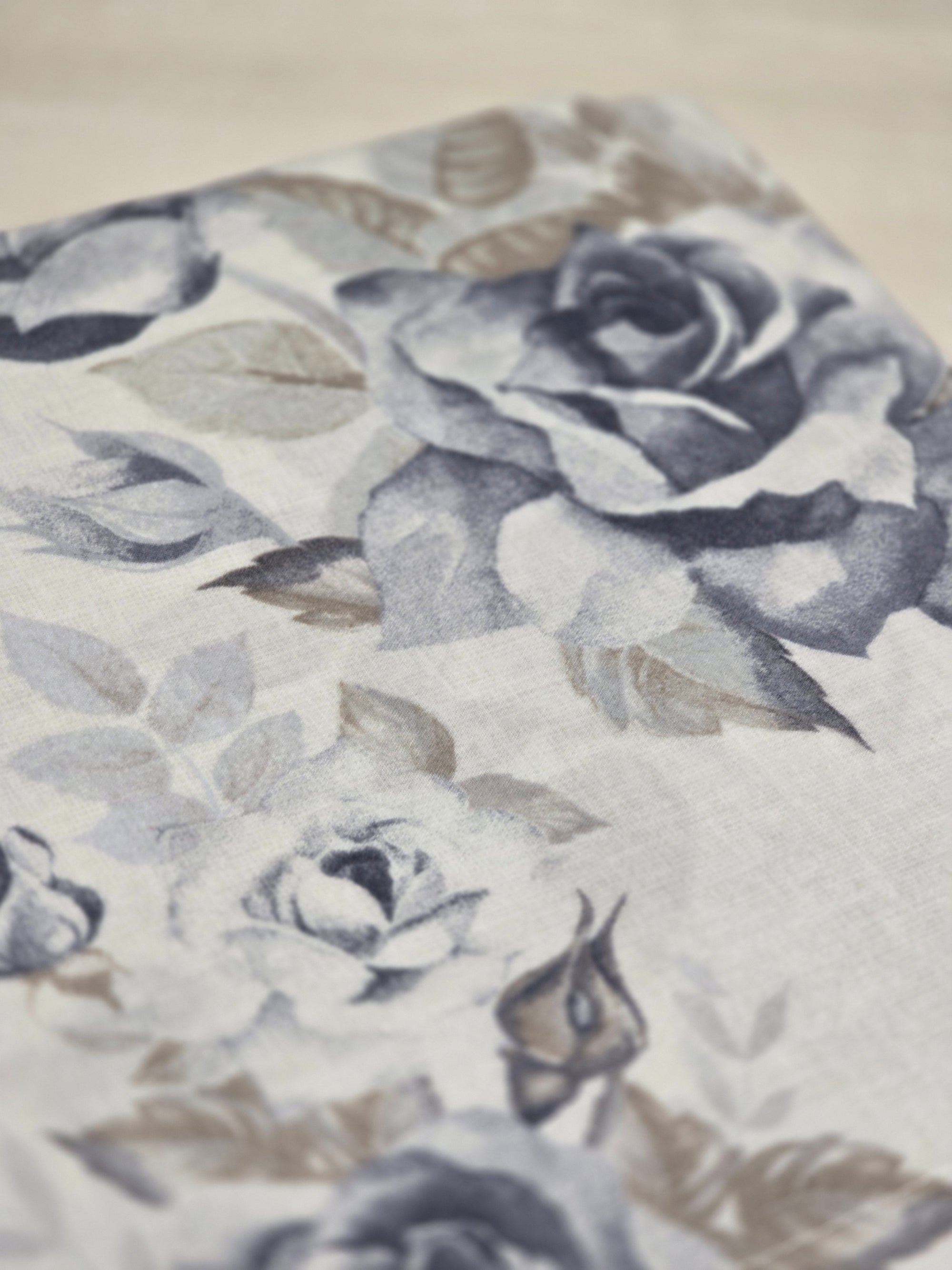 Completo lenzuola caldo cotone Rose in garden