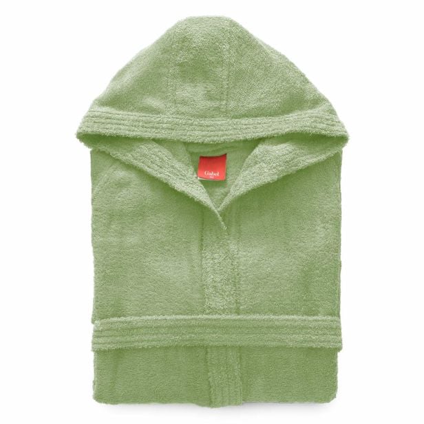 Accappatoio con cappuccio Gabel mod. Tintaunita in spugna da 380 gr