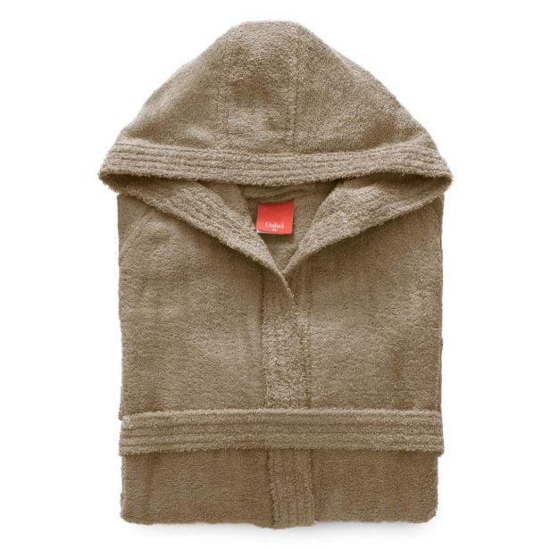Accappatoio con cappuccio Gabel mod. Tintaunita in spugna da 380 gr