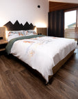 Copripiumino White Mountain 100% cotone