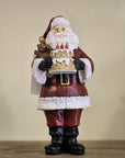 Statuetta decorativa babbo natale 10x10x21 cm