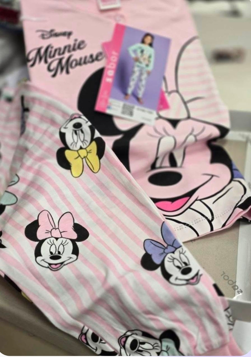 Pigiama Minnie cotone jersey bimba