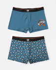 Bipack boxer angry Mickey mouse