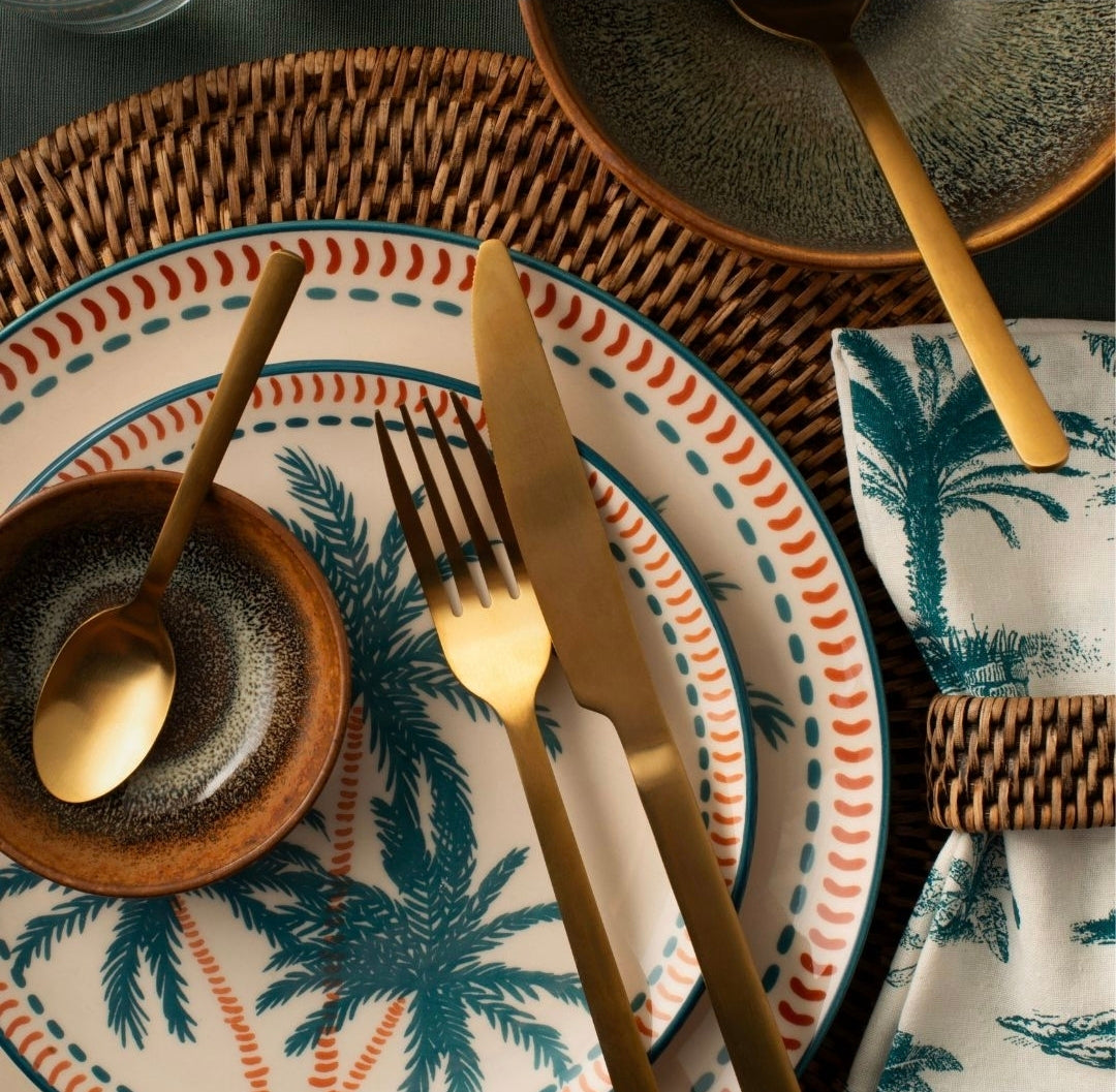 Servizio piatti Hawaii 18 pezzi