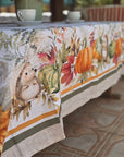 Tovaglia autunnale Zucche e ricci